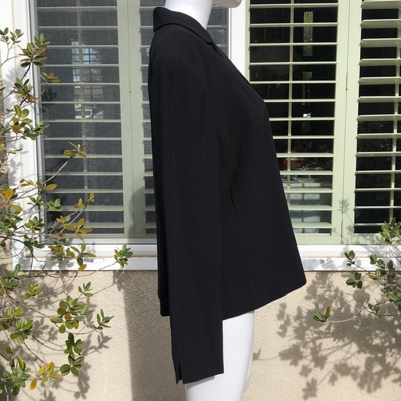 Norton McNaughton Black Blazer Sz12 - Picture 5 of 8